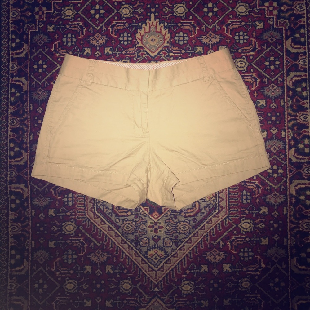 J. Crew “100% cotton Chino broken-in” shorts